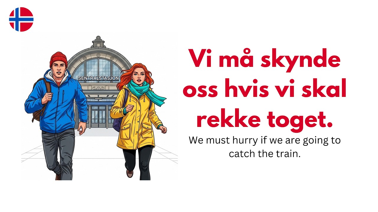 100 Most Important Norwegian Clauses + V2 Rule & Word Order