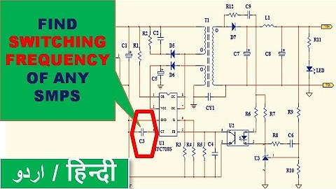 #137 Calculate Switching Frequency of Burnt SMPS PWM Controller IC - Urdu Hindi