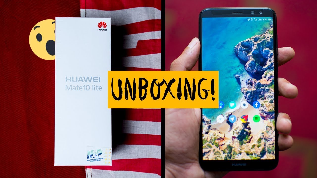 Huawei mate 10 lite unboxing and review