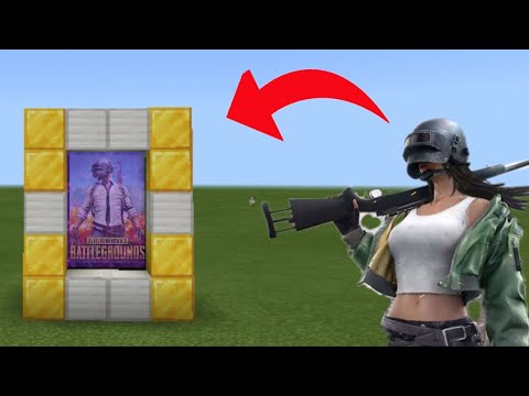 HOW TO MAKE A NEW PUBG PORTAL - MINECRAFT