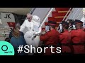 Pope Francis Arrives in Baghdad on First-Ever Papal Visit to Iraq #Shorts