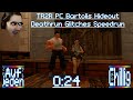 Tomb Raider II 2 Remastered | PC | Bartolis Hideout | Deathrun | Speedrun | 0:24 | German | WR |