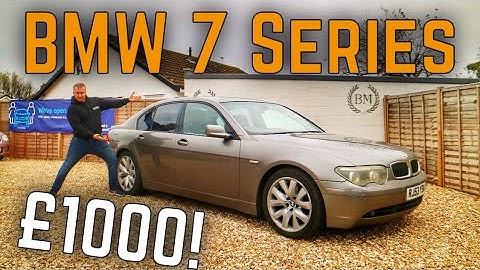 Kupiłem SUPER TANIE BMW SERII 7 za 1000 funtów!! (E65 730d)