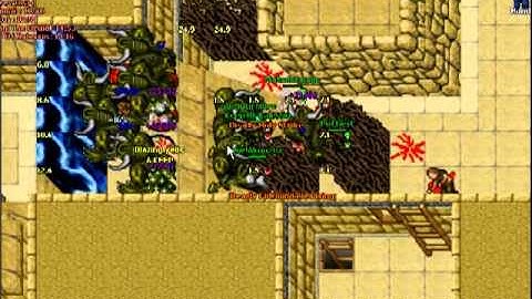 Tibia OT war (frozen hell)