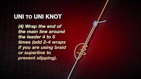 Uni-to-Uni Knot (a.k.a. Double Uni) by Abu Garcia