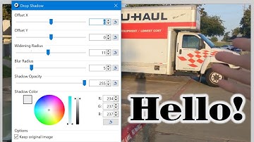 How To Make a Drop Shadow in Paint.Net