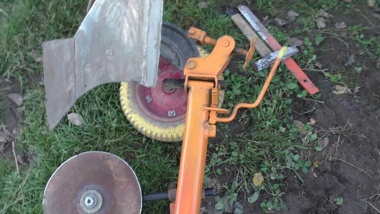 МОДЕРНИЗАЦИЯ ПЛУГА ТЯЖЁЛОГО МОТОБЛОКА.