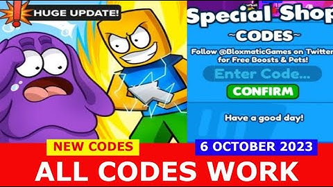 NEW UPDATE CODES [🏷️✂️SALE] Magic Clicker ROBLOX | ALL CODES | OCTOBER 6, 2023