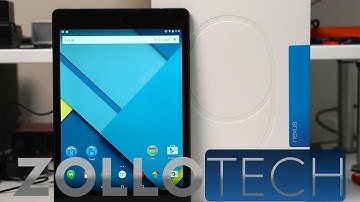 Nexus 9 Unboxing and First Setup