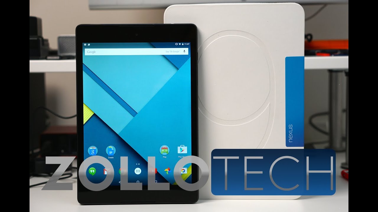 Nexus 9 Unboxing and First Setup - YouTube