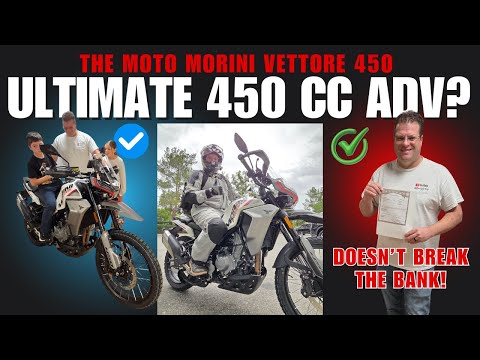 🏍️ Moto Morini Vettore 450 – This Italian Bike Changes Everything - First Ride (USA) @manybikes ​