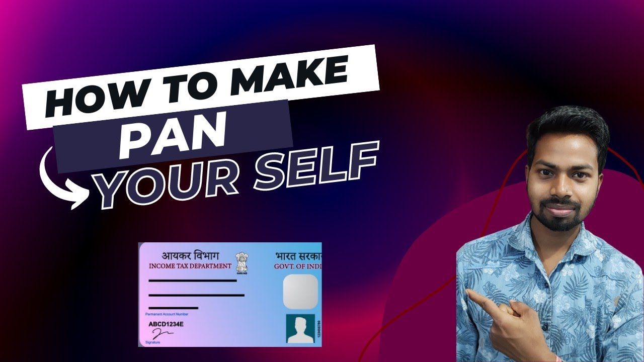 How to make a PAN Card🤔 | pan card kaise banaye - 2023 | PAN card apply ...