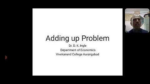Micro Economics Adding up Problem