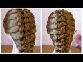 Tuto coiffure simple cheveux long/mi long 💗 Coiffure tresse originale 💗 facile à faire