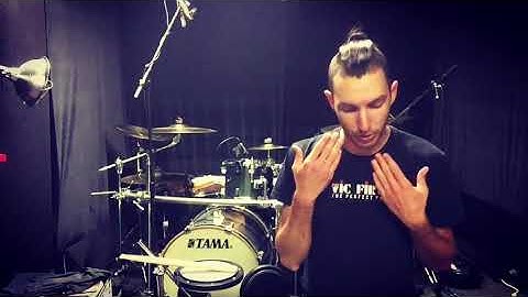 Balance On Drums Practice Tip - James Payne