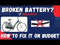 Sparta/Batavus ebike convertion to standard battery/controller