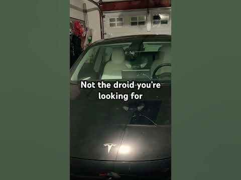Custom lock sounds with Tesla’s holiday update #starwars #tesla #memes