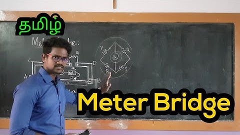 Meter Bridge|Physics 12|Tamil|MurugaMP