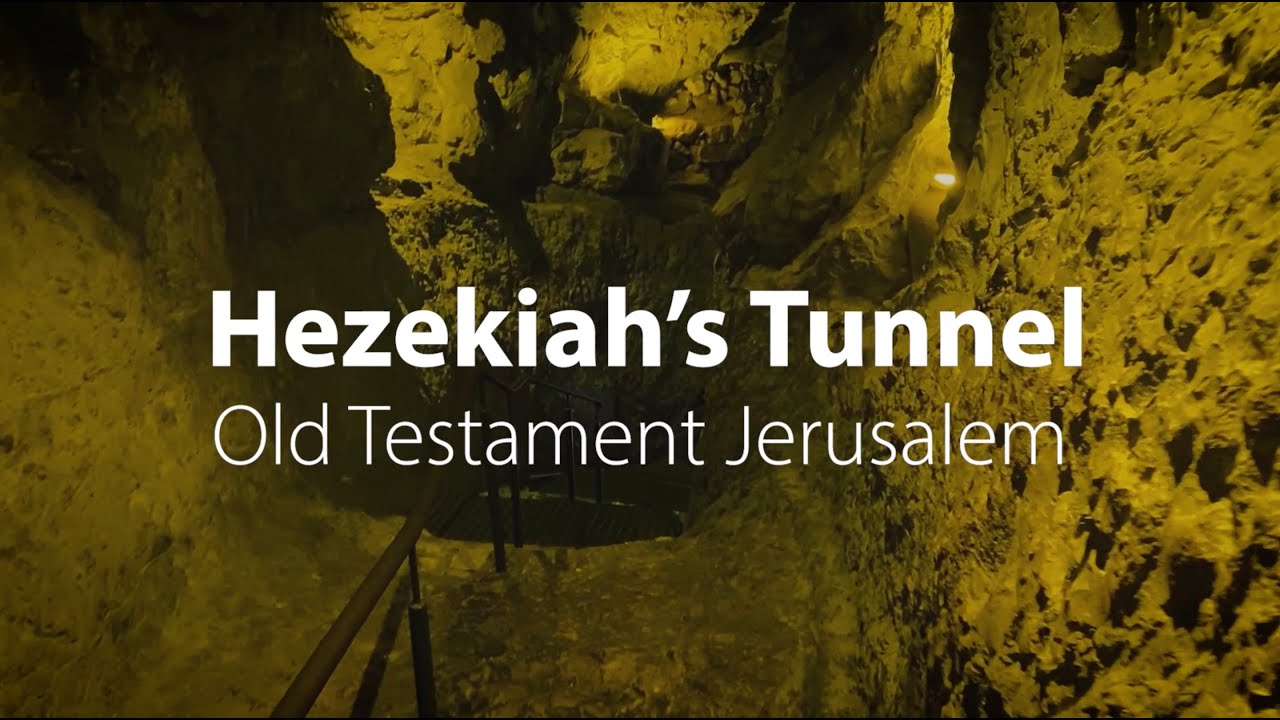 Hezekiah’s Tunnel Bible Trek Jerusalem in the Old Testament series