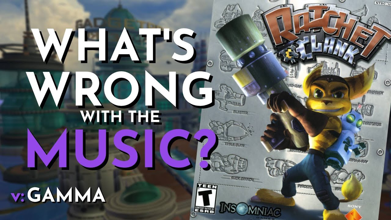 what's wrong with the first Ratchet & Clank's music?