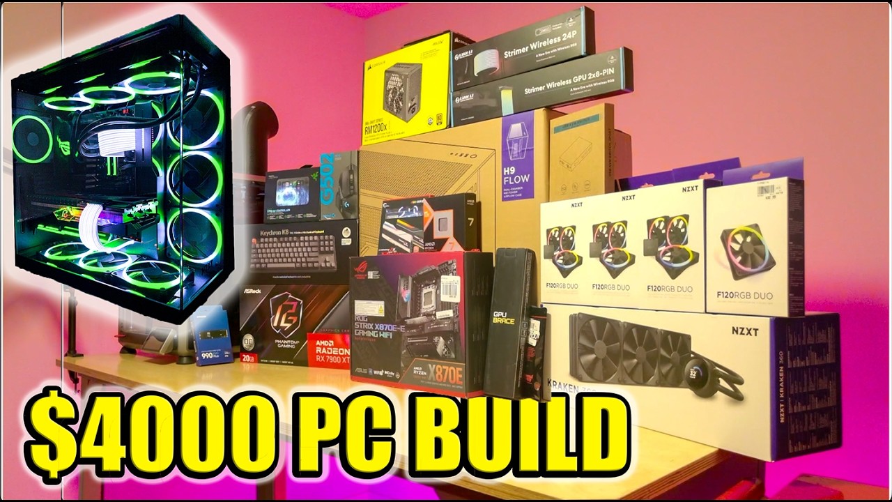 I let my STREAM Teach me how to Build a PC for the FIRST time... - YouTube