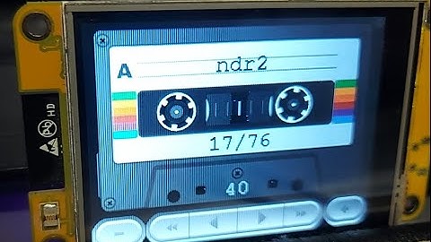 How to make a cassette version of the touchscreen web radio player ESP32-2432S028-I2S