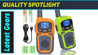 Best Rechargeable Walkie Talkies for Adults: Long Range, NOAA & USB Power!
