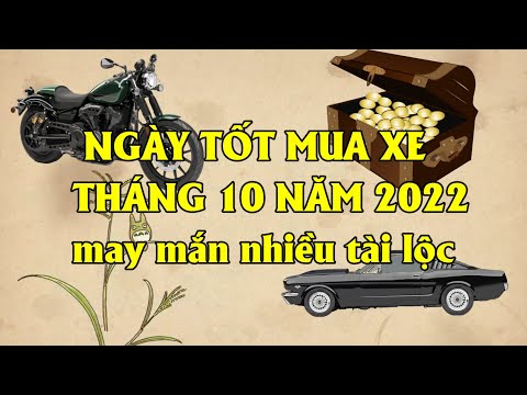 Video NGÀY TỐT MUA XE THÁNG 10 NĂM 2022 - PX P - youtube