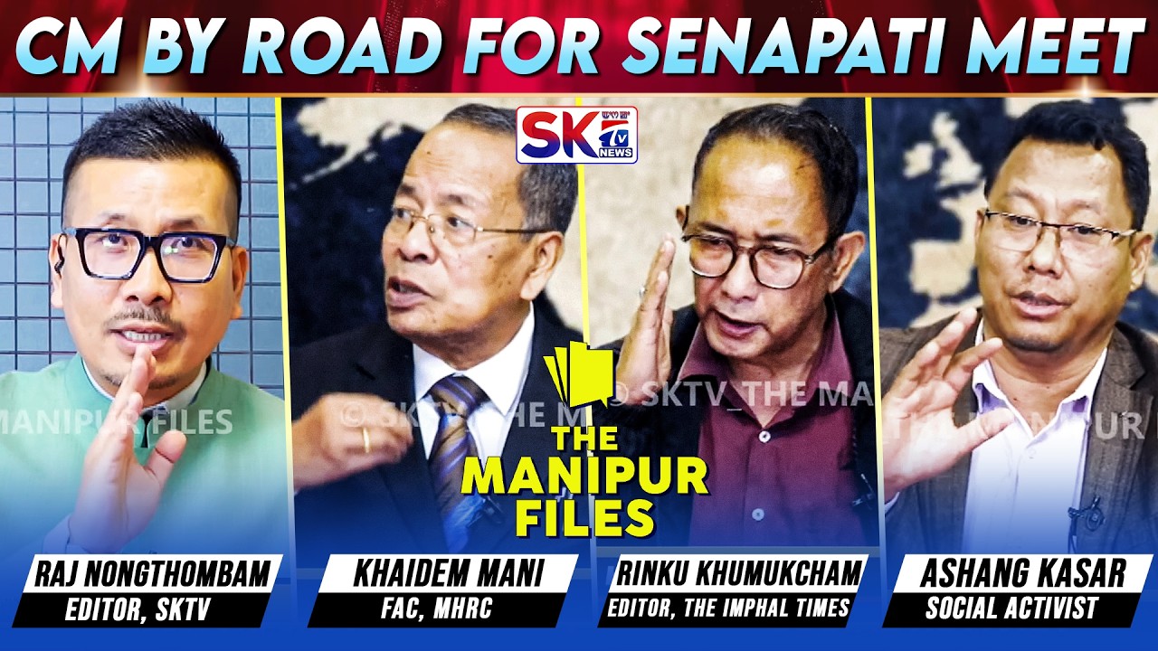 "CM BY ROAD FOR SENAPATI MEET" on "THE MANIPUR FILES" [18/02/26] [LIVE]