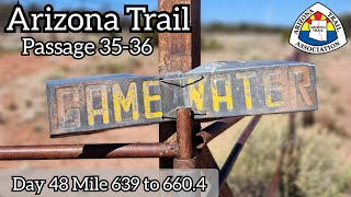 Arizona Trail Thru-Hike Passage 35 and 36
