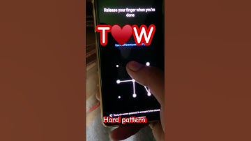 T W new Lock Screen Pattern new hard pattern #lockscreen #love