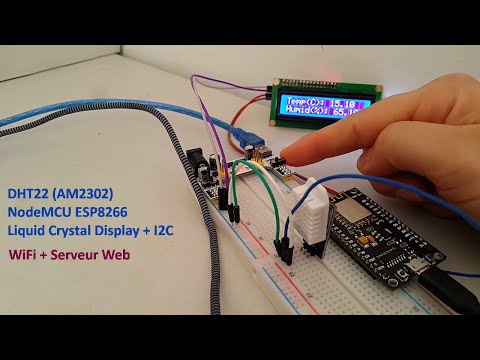 Vidéo: Connecter un capteur DHT11/DHT22 au cloud avec une carte basée sur ESP8266 : 9 étapes Vidéo: Connecter un capteur DHT11/DHT22 au cloud avec une carte basée sur ESP8266 : 9 étapes