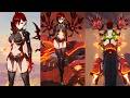 Mimicry Mavuika Goth Cyber Redhead - Mod Outfit