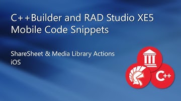 C++Builder XE5 - Share Sheet