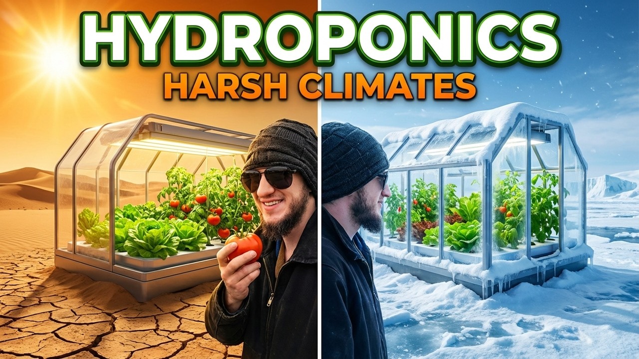 Hydroponics vs Traditional Farming in Extreme Climates