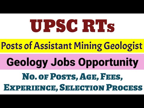 Assistant Mining Geologist. Indian Bureau Of Mines?? Ministry of Mines. UPSC ORA.