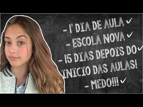 CHEGUEI NA ESCOLA NOVA DEPOIS DE 15 DIAS DO INÍCIO DAS AULAS! || ANANDA MORAIS