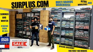 Export surplus warehouse || Starting from 65/- || Retail and Wholesale || Free Gifts || Surplus.com