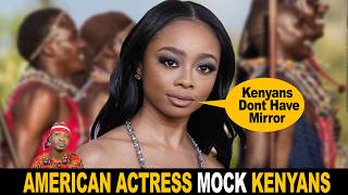 Kenyans Mocked By Black American Actress Skai Jackson They Dont Have Mirriors
