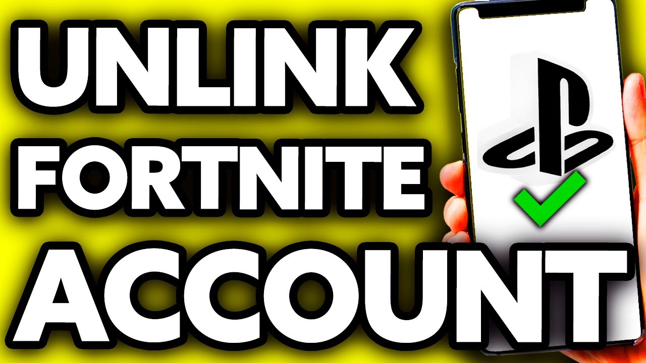 How To Unlink Fortnite Account from PS4 and Link to Another (2024