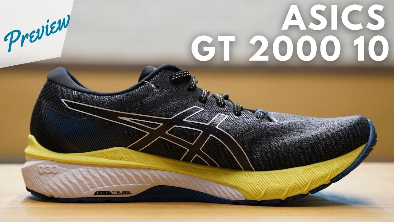 ASICS GT 2000 10 Preview | Cierta estabilidad en de las zapatillas "tapadas" de los japoneses - YouTube