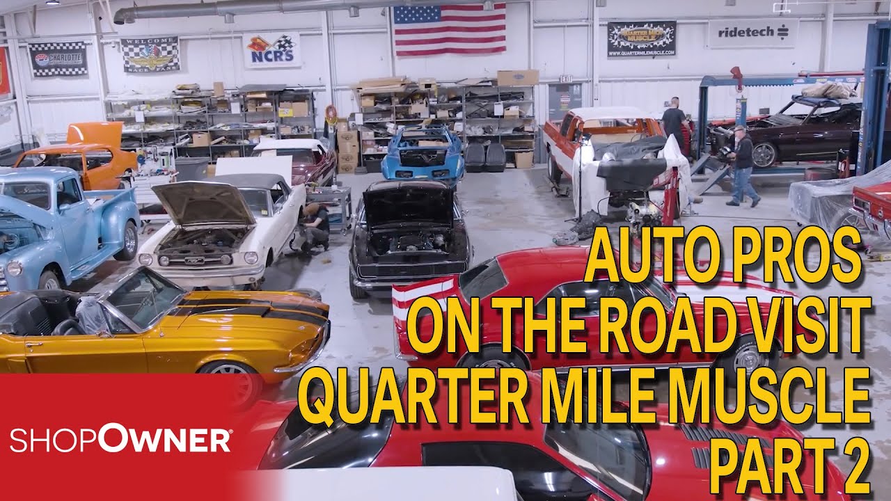 Auto Pros Continue Visit to Quarter Mile Muscle YouTube
