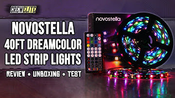 Novostella: Rainbow Dreamcolor LED Strip Lights W/ Music Sync | Best Dreamcolor LED Lights [REVIEW]