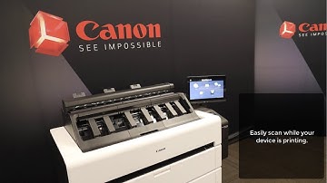 imagePROGRAF TZ Series: Scan and Print at the Same Time