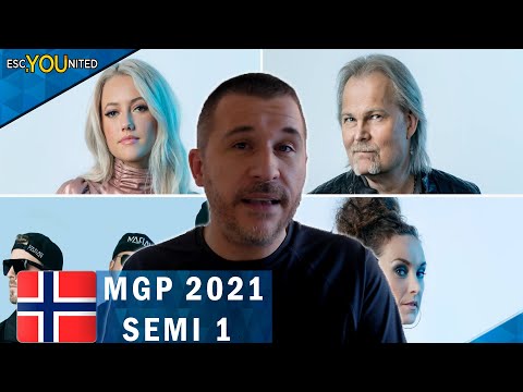 Melodi Grand Prix 2021 Semi-Final 1 REACTION & TOP 4 | NORWAY EUROVISIOn 2021