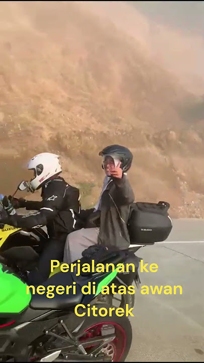 Perjalanan ke negeri di atas awan Citorek #suzuki #vstrom250 #suzukivstrom250 #citorek #jalanjalan