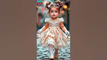 Cute Baby Runway Show|Latest Trends & Outfit Ideas #trendingshorts #babyfashion #baby#viralbaby