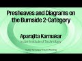 Enriched Presheaves & Diagrams on Burnside 2-Category