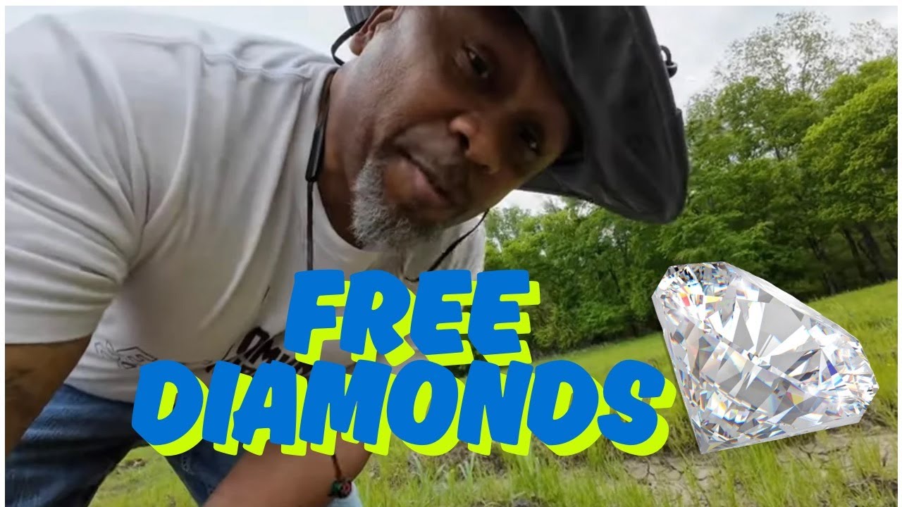 How To Find Free Raw Diamonds at Crater of Daimonds.