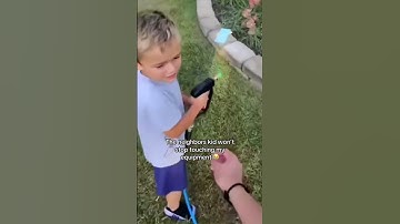 When Polite Asks Fail: The Ultimate Kid Deterrent 💦